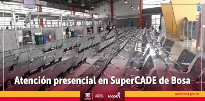 SuperCADE de Bosa ya inició su atención presencial - Foto: Portal Bogotá