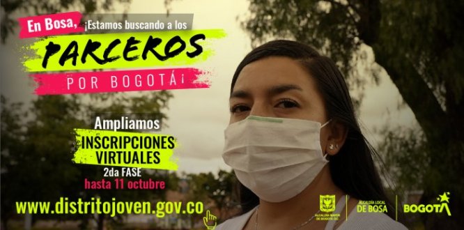 550 nuevos cupos en Bosa del programa “Parceros Por Bogotá” 