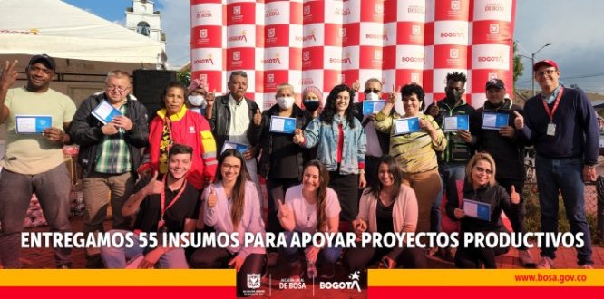 Se destinaron $2.188.079.730 para la entrega de insumos y procesos de formación