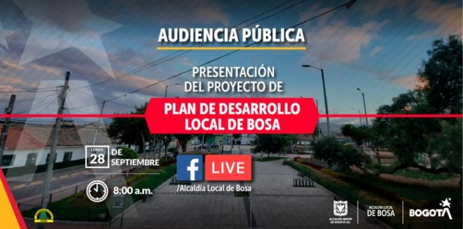 Ciudadanía conoció propuesta de plan de desarrollo local