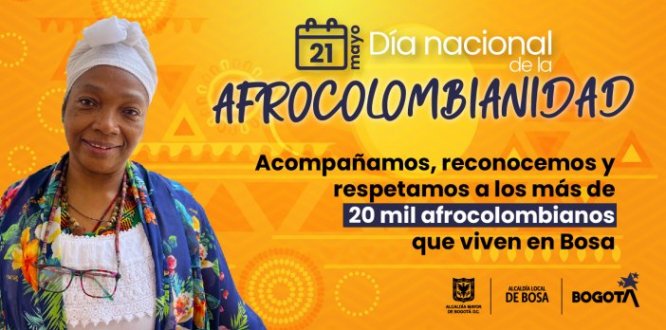 El 21 de mayo se conmemora el Día Nacional de la Afrocolombianidad