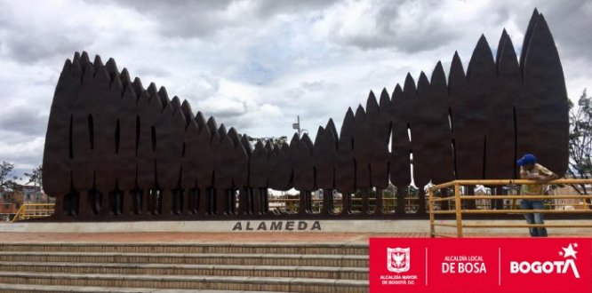 Finalizó La Restauración Del Monumento ‘Alameda’ En Bosa