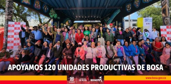 En total se destinaron $2.188.079.730 para la entrega de insumos y procesos de formación para 120 víctimas, reincorporados y vendedores informales