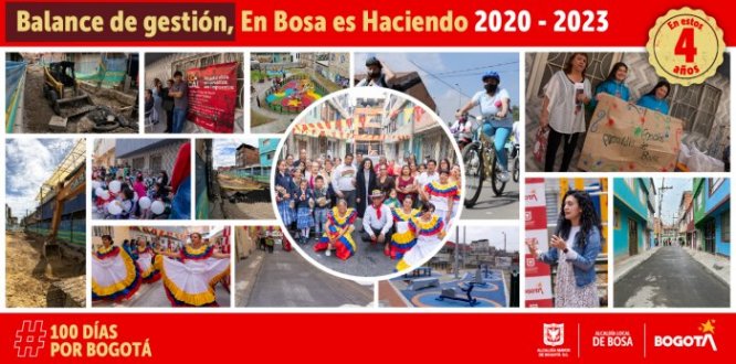 Balance de gestión, infraestructura local 2020 - 2023