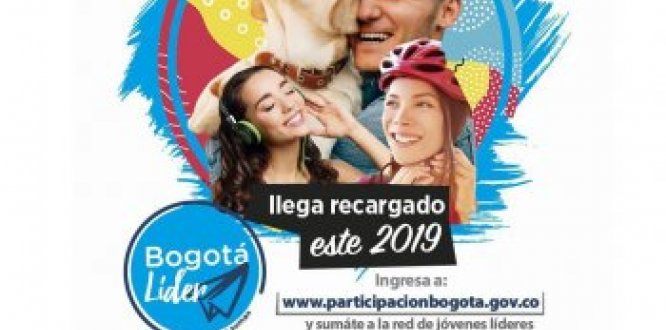 ABIERTAS POSTULACIONES PARA PARTICIPAR EN LA CONVOCATORIA DE BOGOTÁ LÍDER 2019