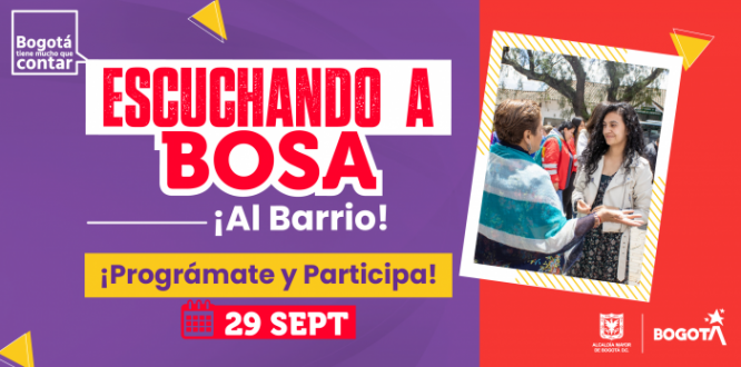 Gran Jornada de Escuchando Bosa - Al Barrio