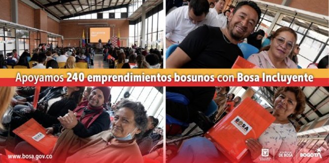 Durante lo corrido del 2023, la Alcaldía Local de Bosa destinó $2.749.400.000 para beneficiar 420 emprendedores 