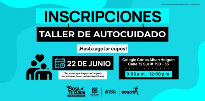 El propósito del taller es brindar herramientas y fortalecer habilidades que le permitan a los y las cuidadoras de personas con discapacidad, promover su autocuidado físico y emocional exaltando la labor realizada en el día a día, contribuyendo al mejoramiento de su calidad de vida.  