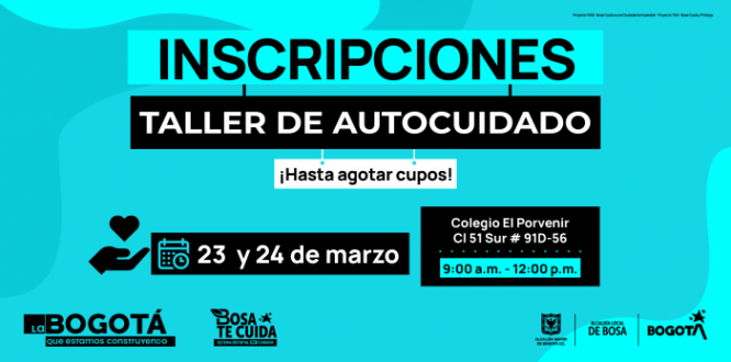 En el marco de la estrategia del Sistema Distrital de Cuidado, las mujeres cuidadores de personas con discapacidad, tendrán la oportunidad de acceder a talleres y espacios de formación y autocuidado, en la localidad de Bosa.