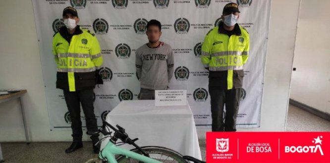 En Bosa aumenta la recuperación de bicicletas robadas en un 179%