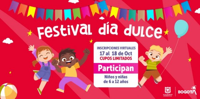 En el marco del proyecto 1804 “Bosa se la Juega por el Deporte”, la Alcaldía Local de Bosa abre convocatoria al “Festival Dulce Día de los Niños y Niñas” de 6 a 12 años que vivan en la localidad de Bosa.