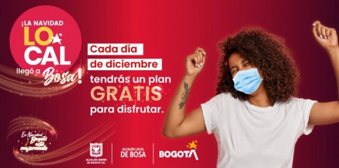 Con más de 80 actividades gratuitas, la Navidad llegó a Bosa