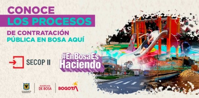 Conoce los procesos de Contratación Pública en Bosa