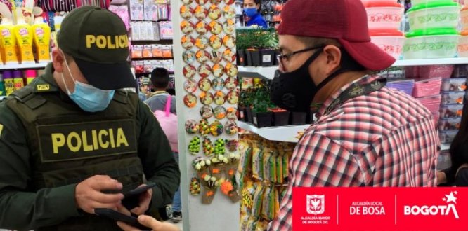 Por una Navidad Más Segura, en Bosa se adelantaron operativos de inspección, vigilancia y control en las 5 UPZ