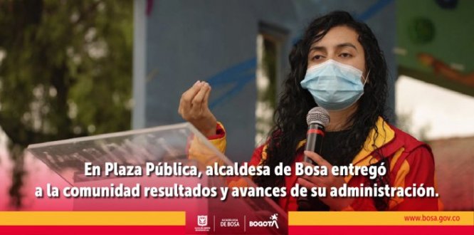La alcaldesa Local de Bosa, Lizeth González Vargas, participó en la asamblea convocada por  los ediles de la localidad de Bosa. 