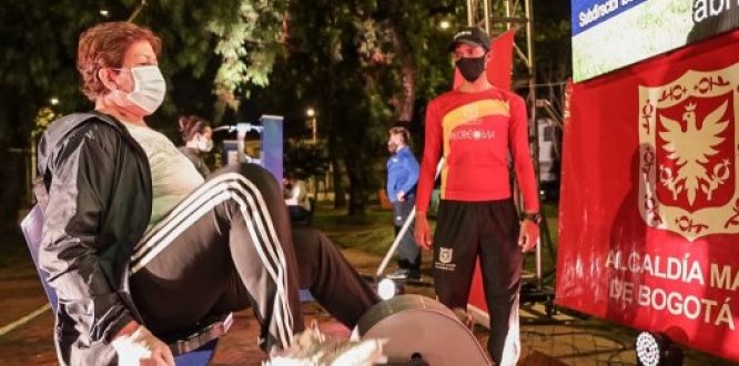 Los gimnasios nocturnos del IDRD llegan a los parques de Bosa