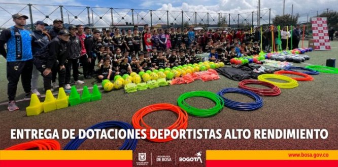 La Alcaldía Local de Bosa, cumpliendo con el compromiso de apoyar el deporte y a los deportistas de la localidad, ha exaltado el talento deportivo local haciendo entrega de elementos a deportistas Afro y de alto rendimiento,  en aras de contribuir a su desempeño en los diferentes certámenes deportivos a nivel distrital y nacional.  