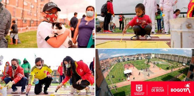 En Bosa le apuestan al mejoramiento de la seguridad con la intervención de 27 parques