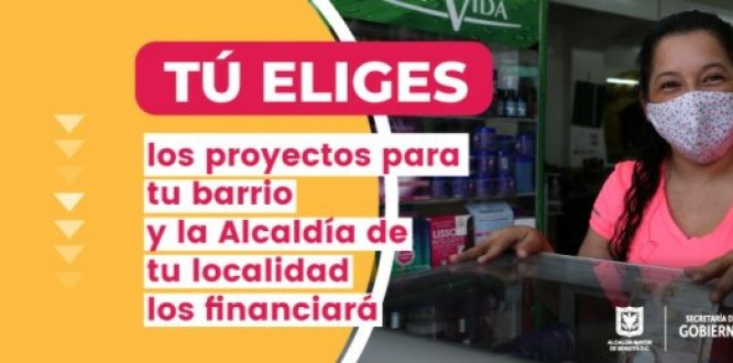 Hasta 30 noviembre: Inscripciones PRESUPUESTOS PARTICIPATIVOS