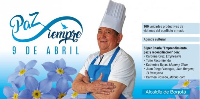 100 sobrevivientes del conflicto, comercializarán sus productos para conmemorar el día de las víctimas 