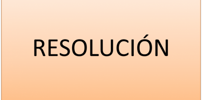 Resolución 1069 de 2016