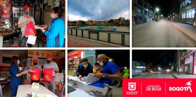 Bosa cumplió una nueva Cuarentena General en el mes de abril