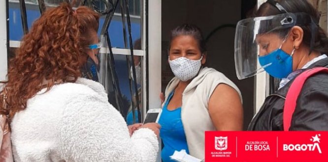   Tropa social ya ha visitado 4.459 hogares en Bosa