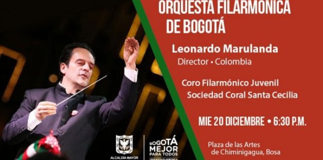 Concierto orquesta filarmónica en Bosa