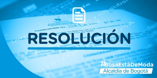 Resolución 0508 del 28 de diciembre de 2018