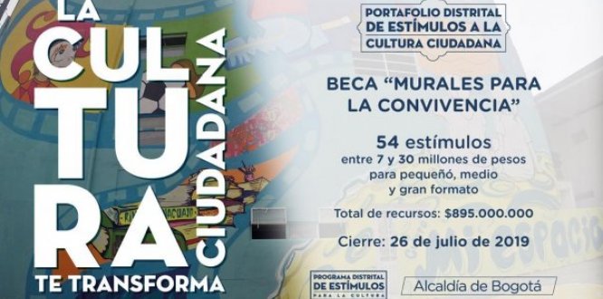 Bogotá se convertirá en un lienzo para artistas