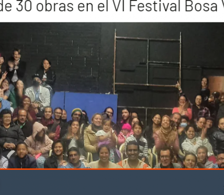 Cundinamarca: Más de 30 obras en el VI Festival Bosa Vive Teatro 2022