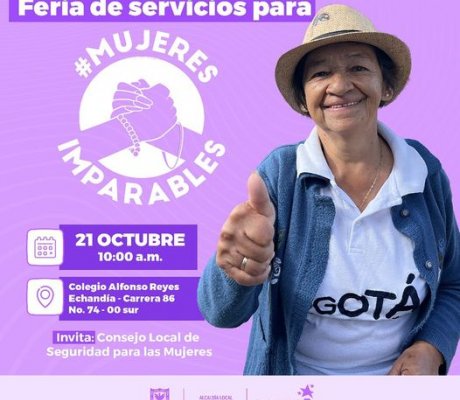 Feria de servicios Mujeres Imparables