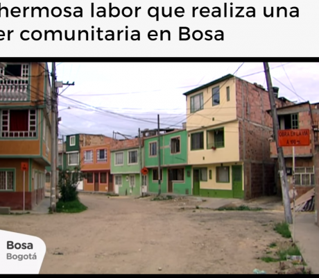 Líder comunitaria de Bosa