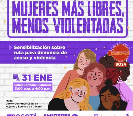 Mujeres de Bosa: Aún hay cupos para los cursos de formación con la Universidad Nacional de Colombia