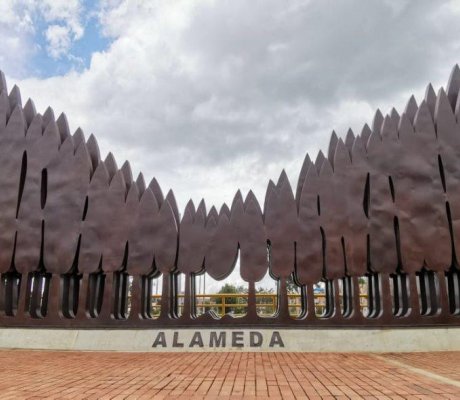 Así quedó el monumento Alameda luego 6 meses de restauración