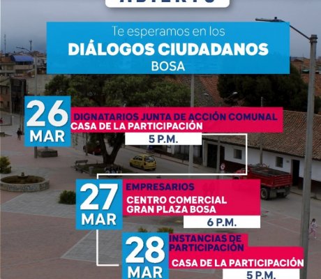 PROGRAMACIÓN DIÁLOGOS CIUDADANOS