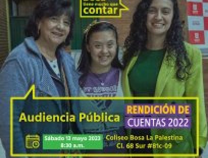 Audiencia Pública de Rendición de Cuentas