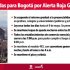 Bogotá entra en alerta roja general y adopta nuevas medidas para contener el tercer pico de COVID-19Bogotá entra en alerta roja general y adopta nuevas medidas para contener el tercer pico de COVID-19