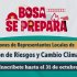 Sé uno de los representantes locales de Gestión de Riesgo y  Cambio Climático en Bosa