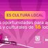 El Programa Es Cultura Local llegó a su cuarta versión como una apuesta desde el Instituto Distrital de las Artes - Idartes con 85 estímulos para consolidar la sostenibilidad del sector creativo y cultural de Bosa. Personas jurídicas, agrupaciones y personas naturales pueden inscribirse mediante la página del Programa Distrital de Estímulos - PDE.