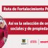 •	Así va el proceso para la selección de las organizaciones del proyecto 1814